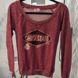 Ohio State Buckeyes Red Lightweight Sweatshirt